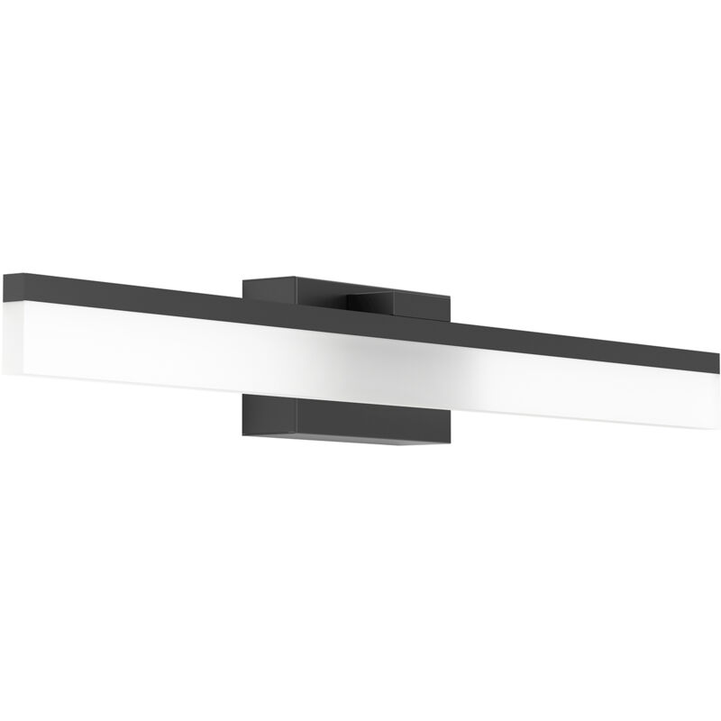 foto del prodotto applique moderna palmital alluminio nero 1 luce led integrato 11w