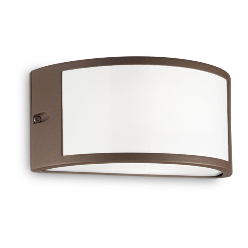 foto del prodotto applique moderna rex 1 alluminio materie plastiche coffee 1 luce e27