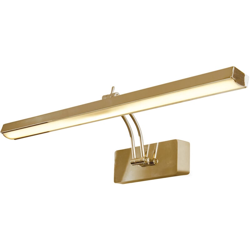 foto del prodotto applique moderna rodi acciaio ottone policarbonato led 13,3w 3000k