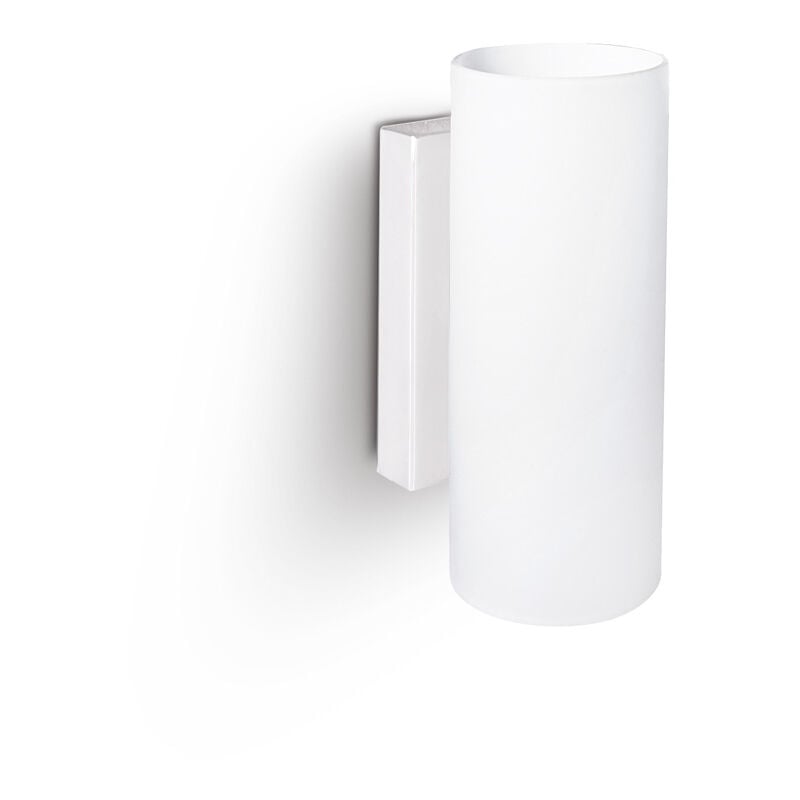 foto del prodotto applique moderna round paul metallo bianco 2 luci 3w 3000k luce calda