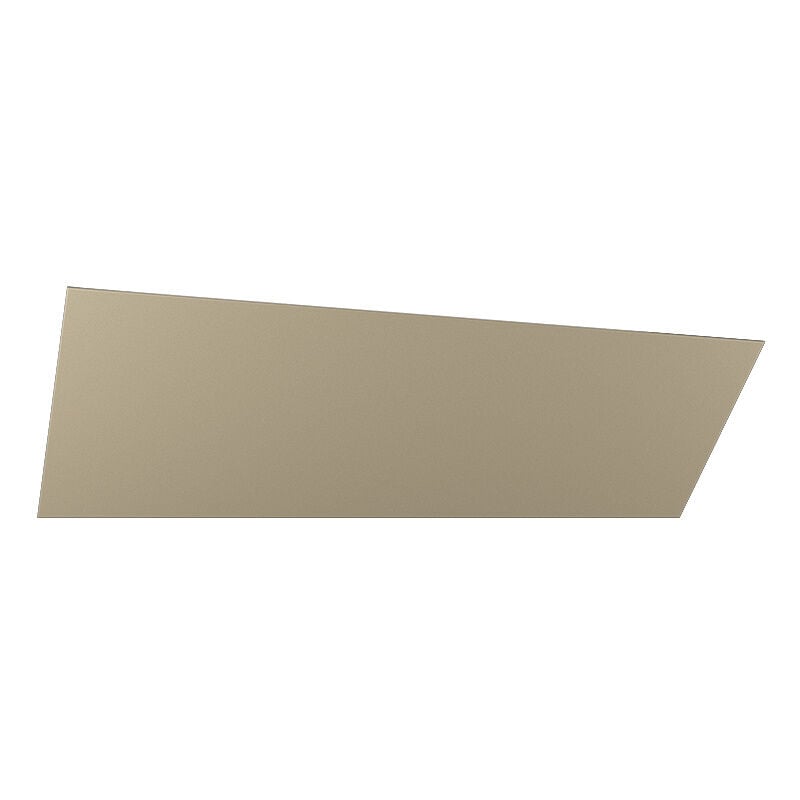 foto del prodotto applique moderna rumble metallo sabbia 1 luce 2g11 57,5cm