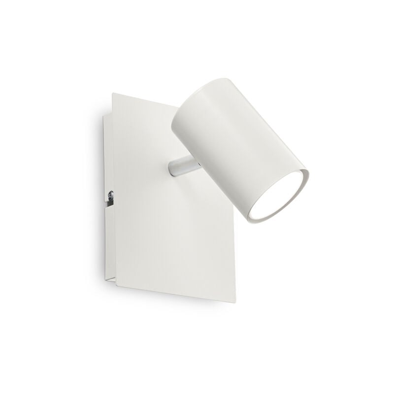 foto del prodotto applique moderna spot metallo bianco 1 luce gu10