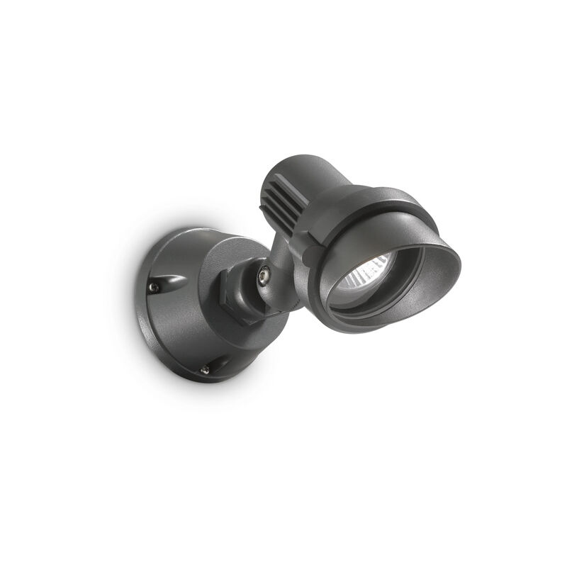 foto del prodotto applique moderna terra alluminio antracite 1 luce gu10