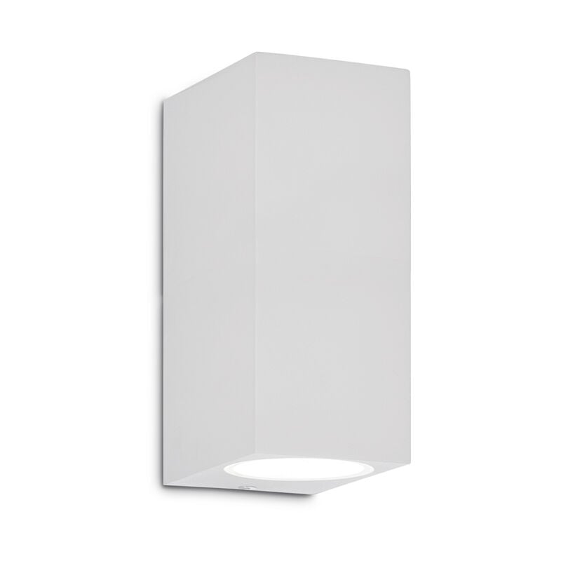 foto del prodotto applique moderna up alluminio bianco 2 luci g9 3w 3000k luce calda