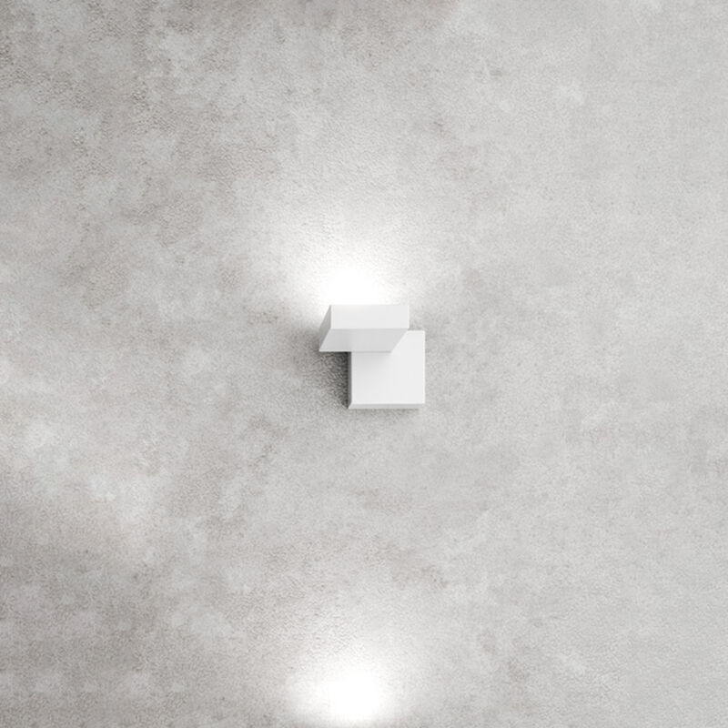 foto del prodotto applique moderna up metallo grigio 1 luce gx53
