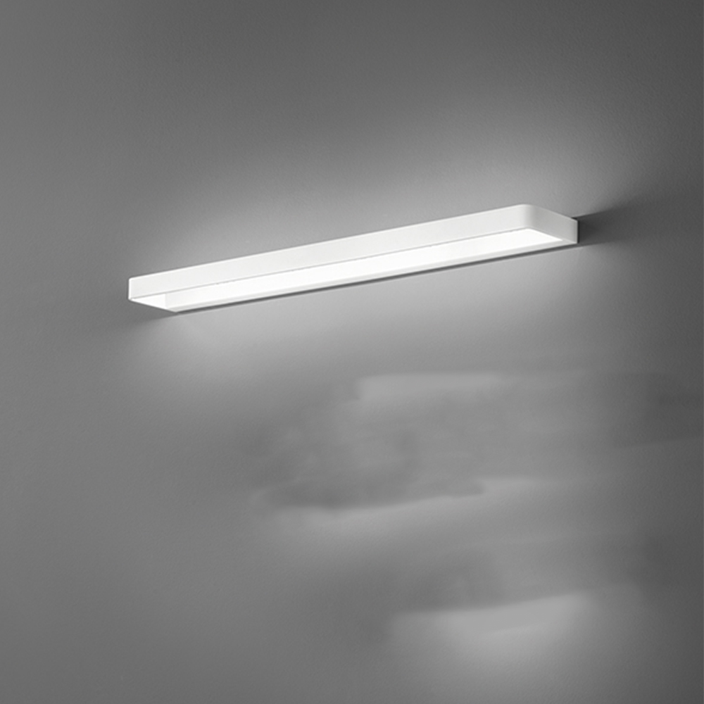 foto del prodotto applique moderna vega metallo bianco led 30w cct 3000 4000 6000k