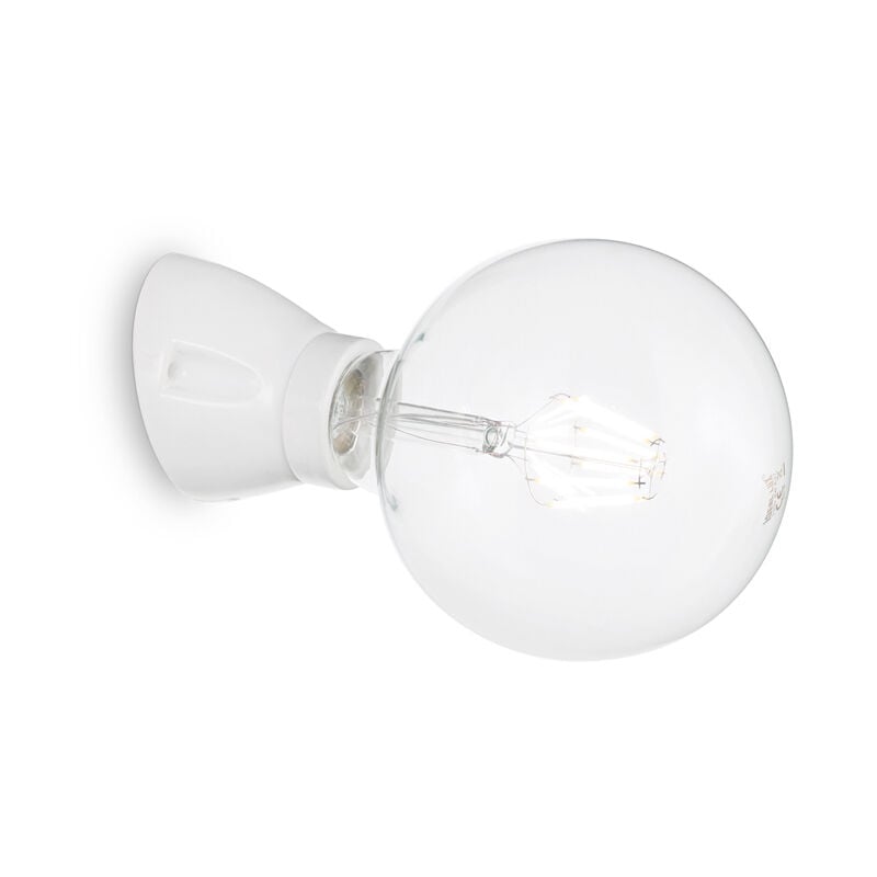 foto del prodotto applique moderna winery porcellana ceramica bianco 1 luce e27