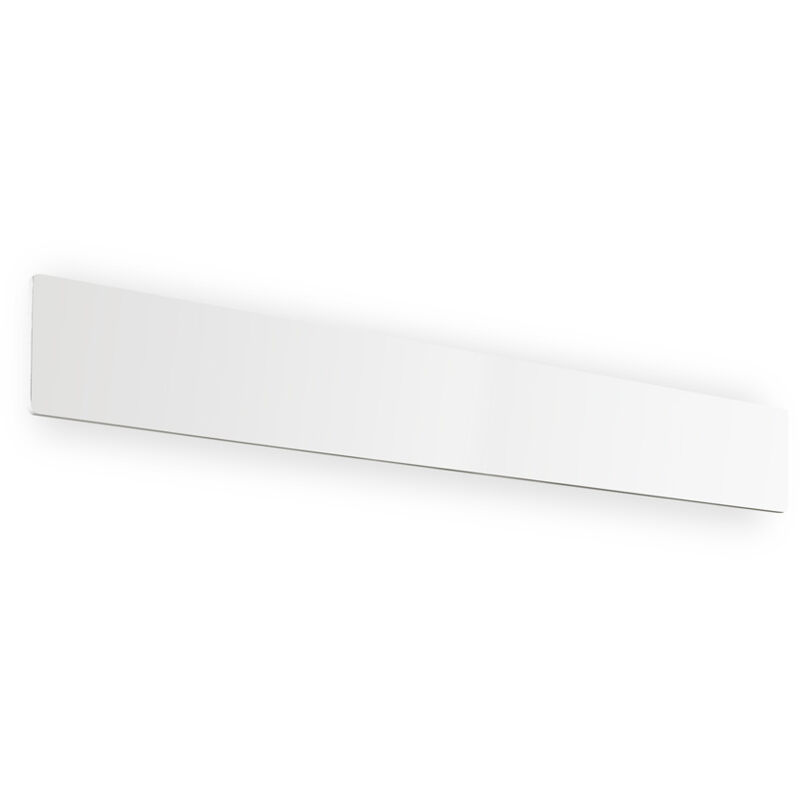 foto del prodotto applique moderna zig zag metallo bianco led 30w 3000k luce calda
