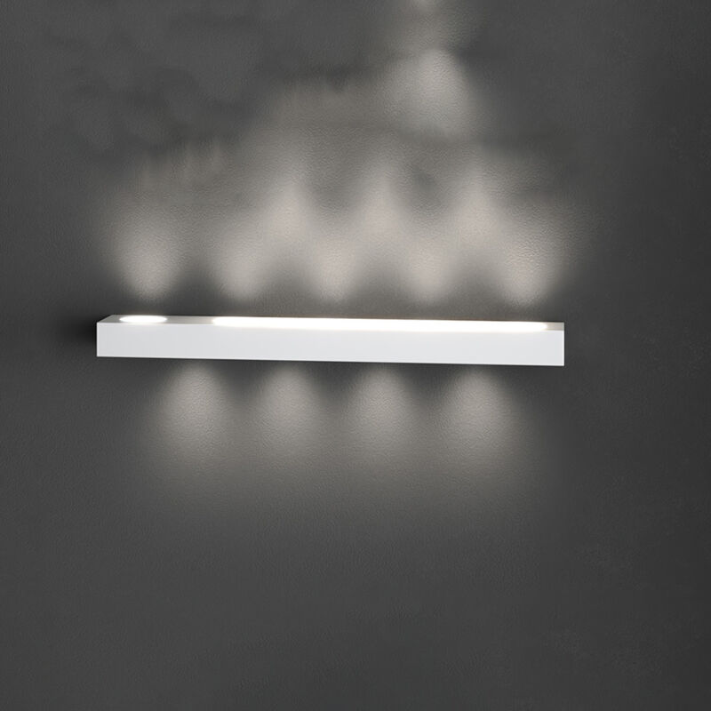 foto del prodotto applique moderno beaside metallo bianco 9 luci gx53