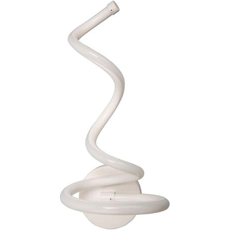 foto del prodotto applique moderno spirale a led 12 watt da parete lumetto abat jour lampada da interno 3 colorazione di luce