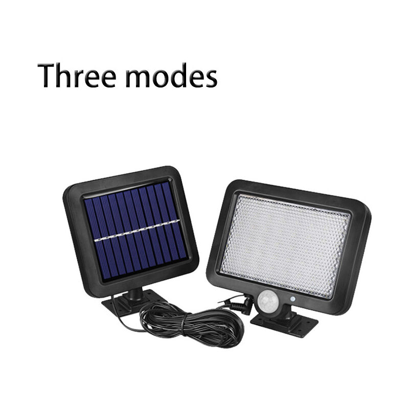 foto del prodotto applique murale induction solaire contr le de la lumi re, lampadaire tanche led, petit lampadaire en abs, mat riau en silicium polycristallin,