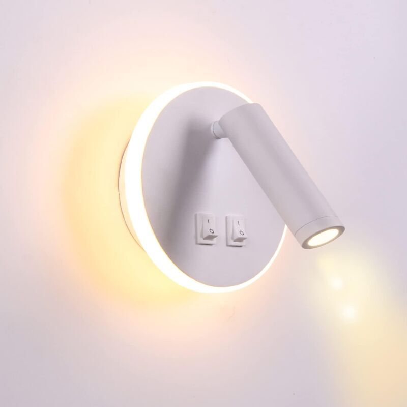 foto del prodotto applique murale int rieure led lampe murale hotel int rieur lumi res mural lit lampe murale led couloir avec interrupteur lumi re neutre 4000k