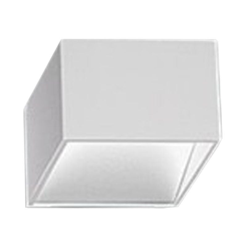 foto del prodotto applique nobile a parete led 7,5w 3000k verniciato bianco dl004 bi