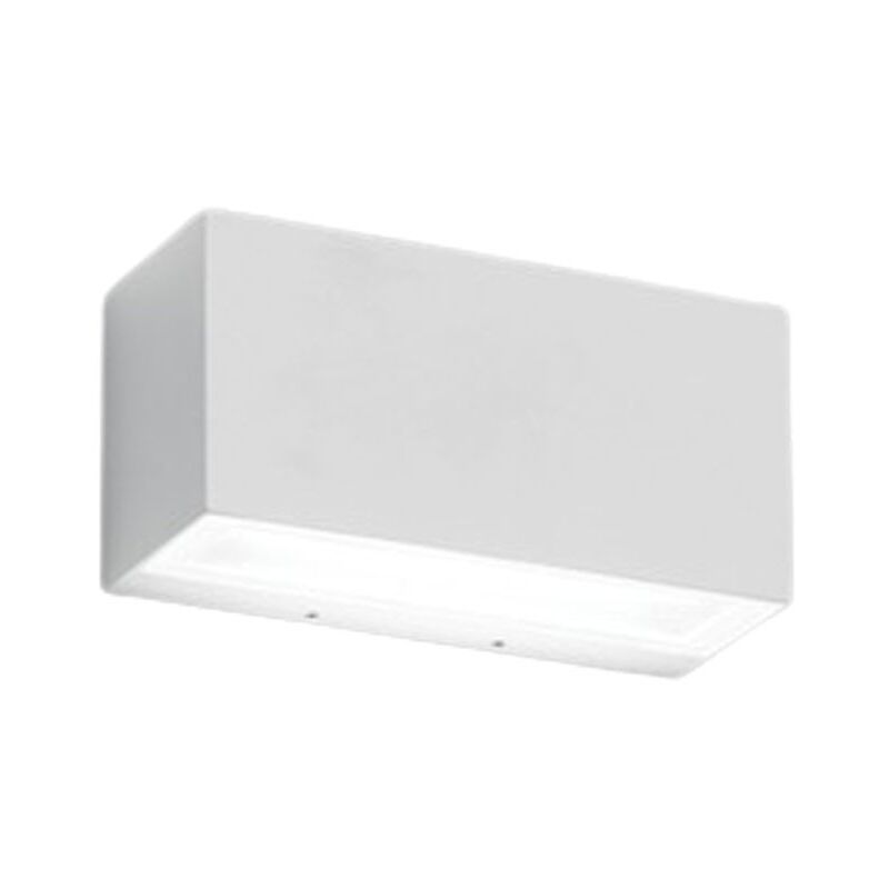 foto del prodotto applique nobile brick bianco led 15w 3000k 1550 lumen ip65 ba20 1a 3k w
