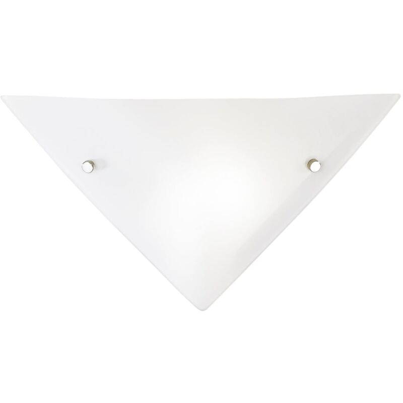 foto del prodotto applique osiride in vetro bianco 30x30 cm. 