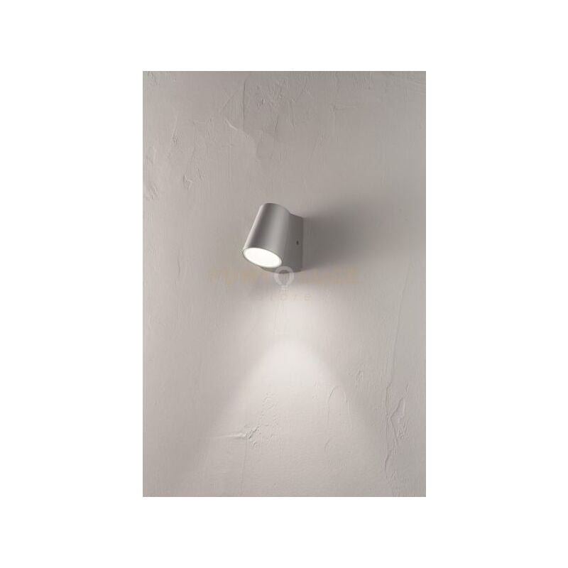 foto del prodotto applique per esterno a led owen cromo ap.owen silver