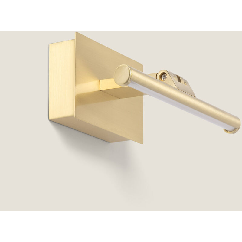 foto del prodotto applique per quadri led 1.6w slimlight con batterie oro