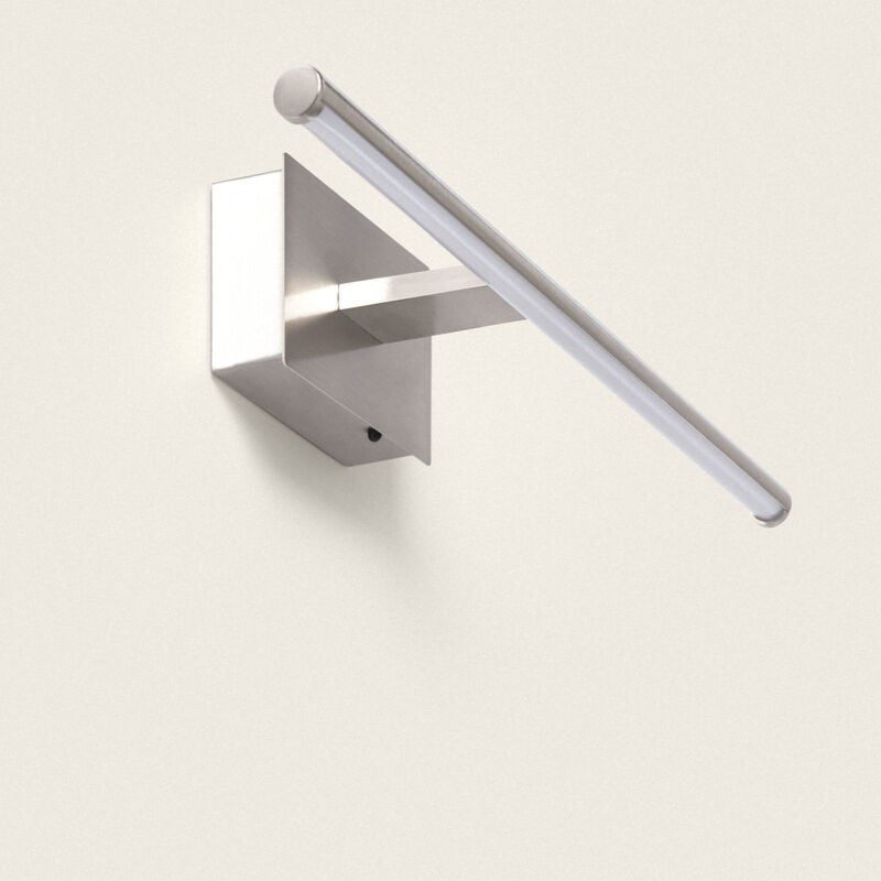 foto del prodotto applique per quadri led slimlight da 1,8 w con telecomando nichel