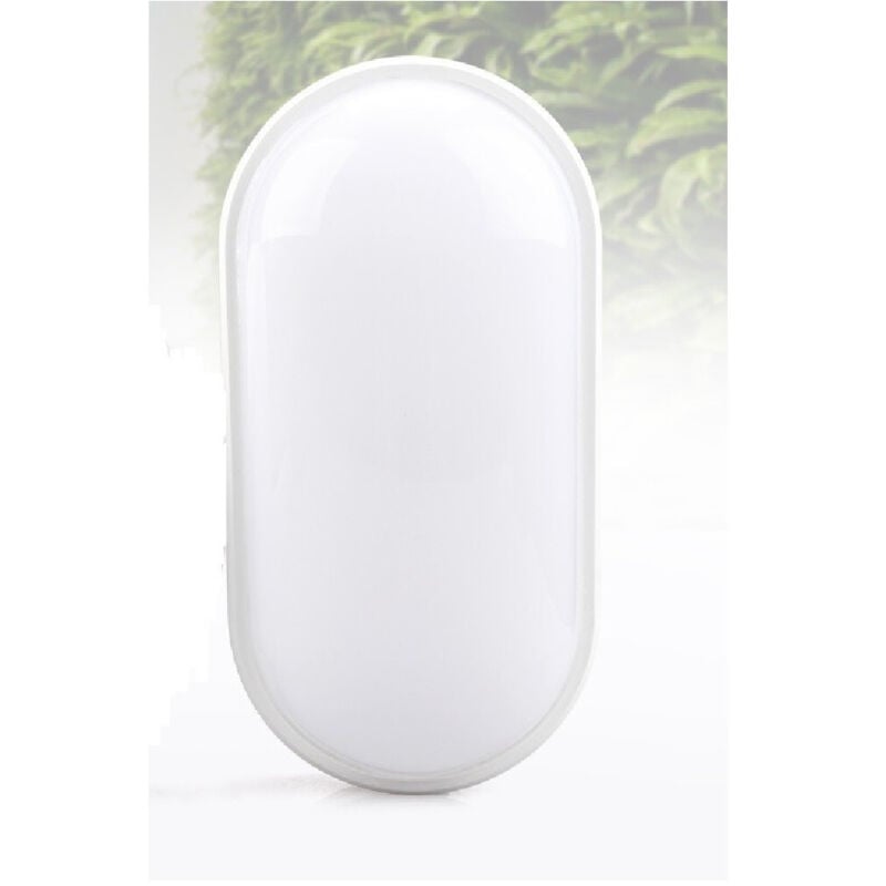 foto del prodotto applique plafoniera led lampada ovale tartaruga esterno interno a parete 15w trade shop traesio