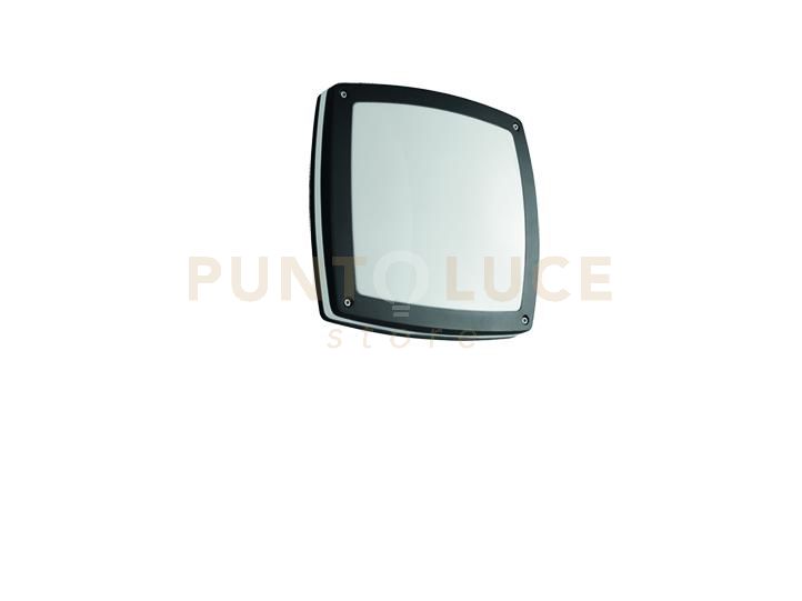 foto del prodotto applique plafoniera paris nera 2 luci attacco e27 l.30cm