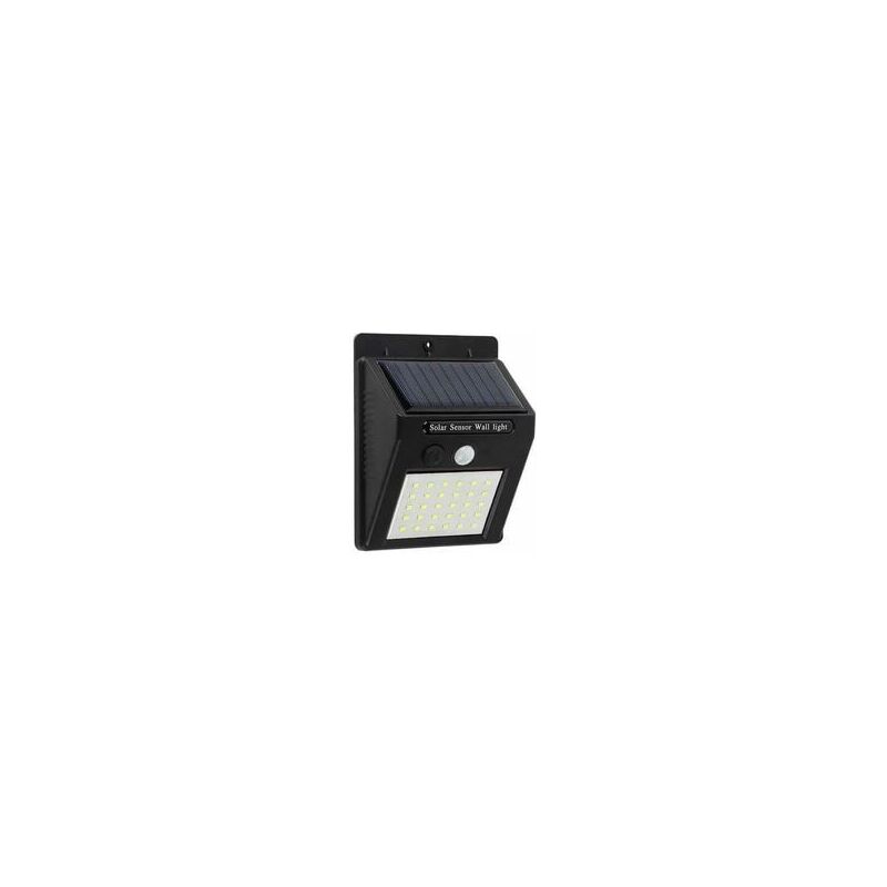 foto del prodotto applique solare a led con sensore di movimento pir illuminazione per esterni 20 luci