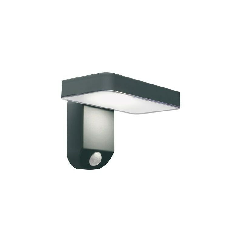 foto del prodotto applique solare da esterno a led 4w 4000k sovil grigio