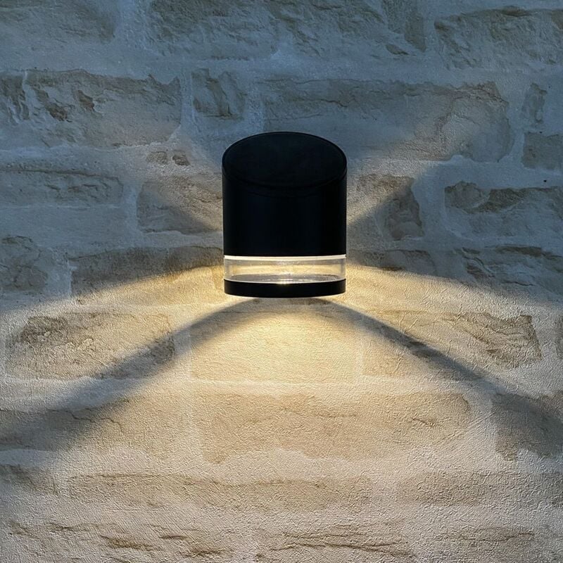 foto del prodotto applique solare elena ip44 accensione crepuscolare