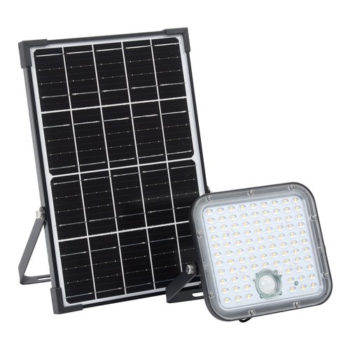 foto del prodotto applique solare ledvance endura flood split solar sensor 30 w nero