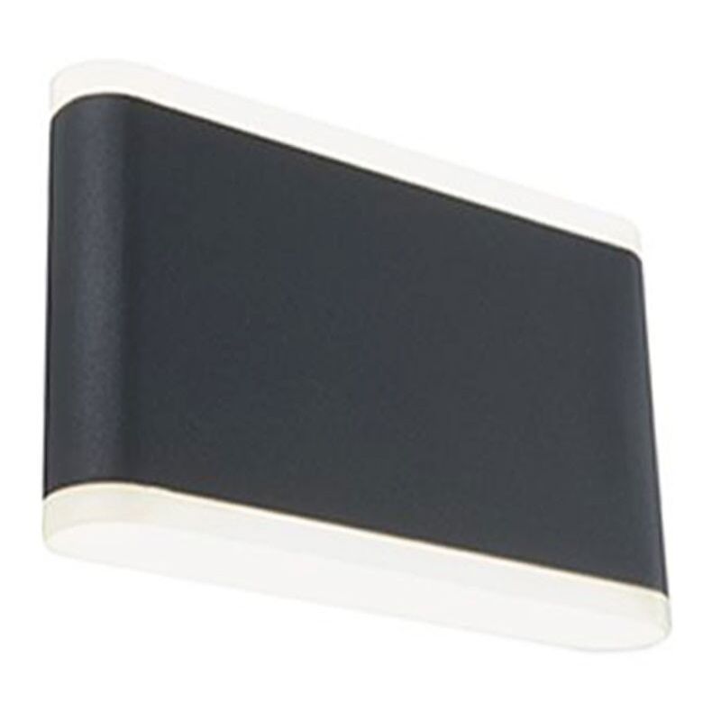 foto del prodotto applique sovil wave rettangolare grigio a led 14w 4000k ip54 99134 16