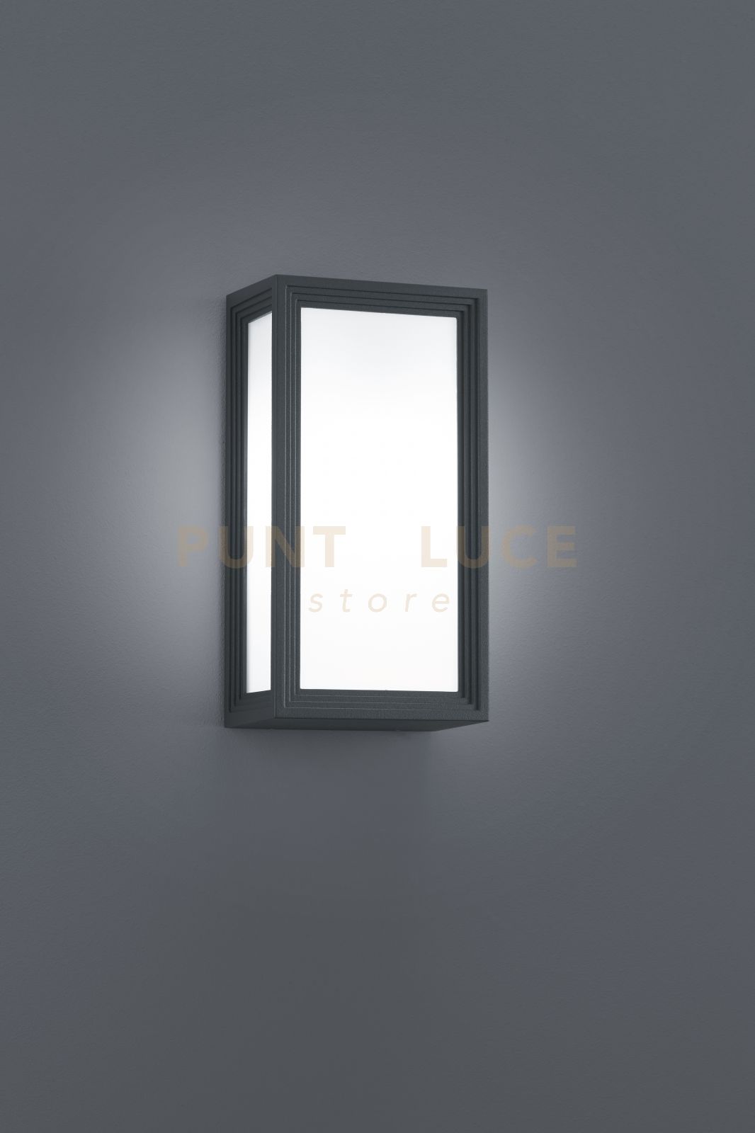 foto del prodotto applique timok led rettangolare antracite 228060142