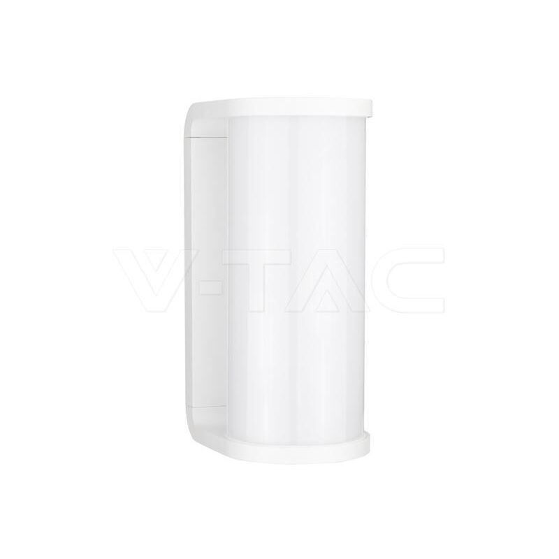 foto del prodotto applique v tac 12w led da parete bianca ip65 23759