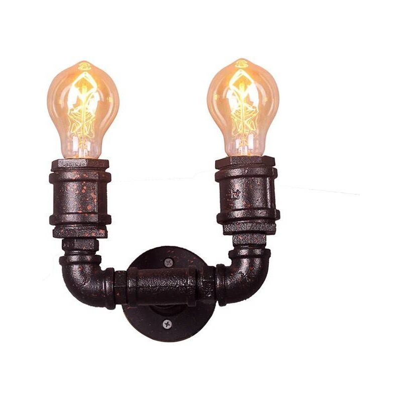 foto del prodotto applique vintage a tubo copper .