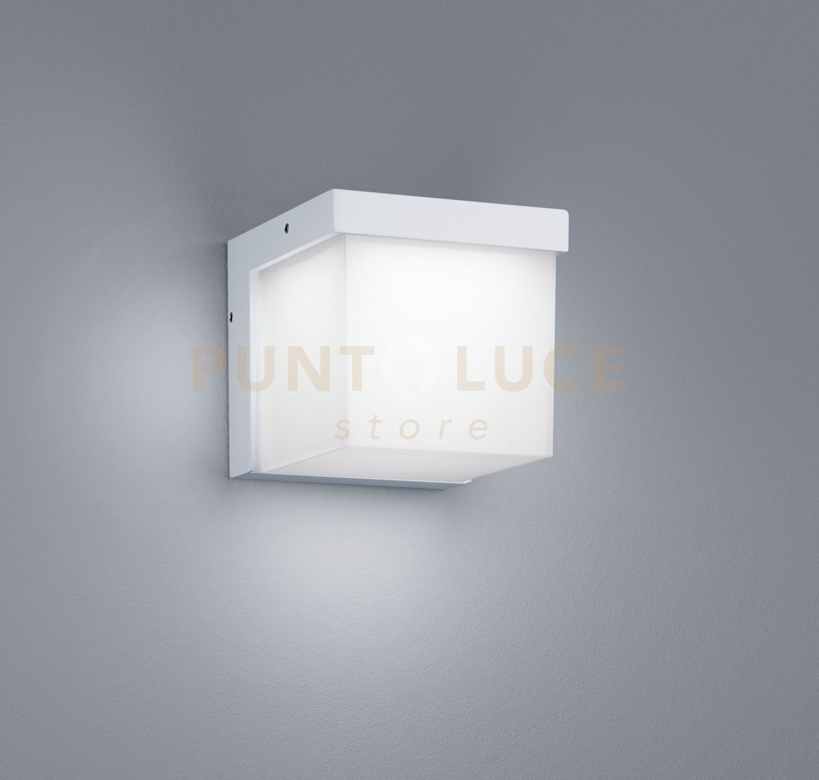 foto del prodotto applique yangtze led quadrata bianca 228260101