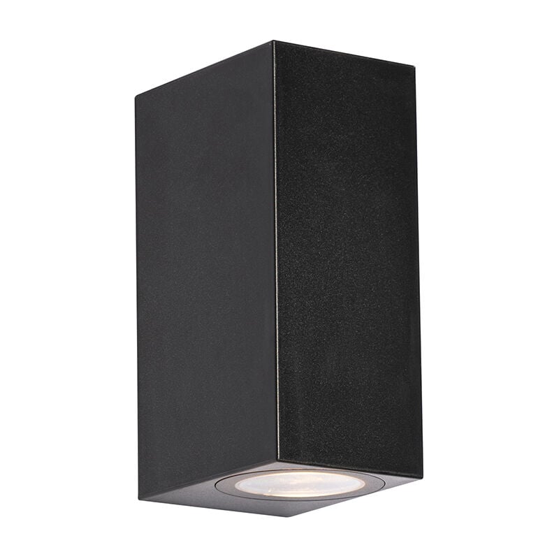 foto del prodotto appliques baleno moderno plastico nero oblungo max. 2 x watt qazqa