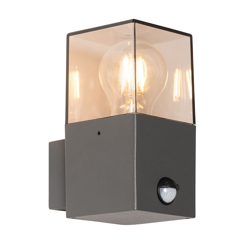 foto del prodotto appliques denmark moderno alluminio,plastico grigio scuro allungato max. 1 x watt qazqa