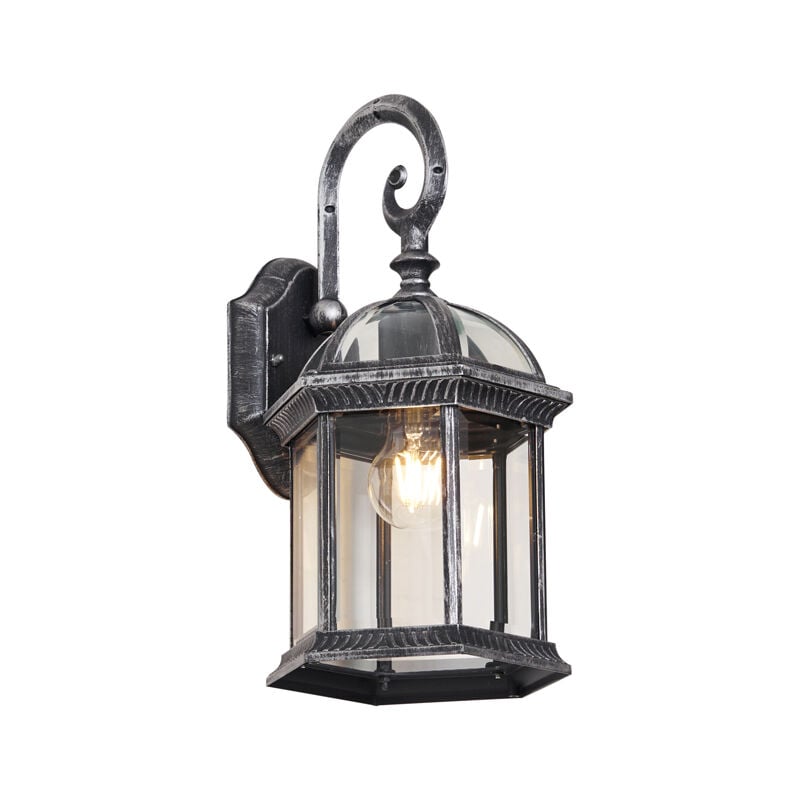 foto del prodotto appliques glasgow classico alluminio argento alltri max. 1 x watt qazqa