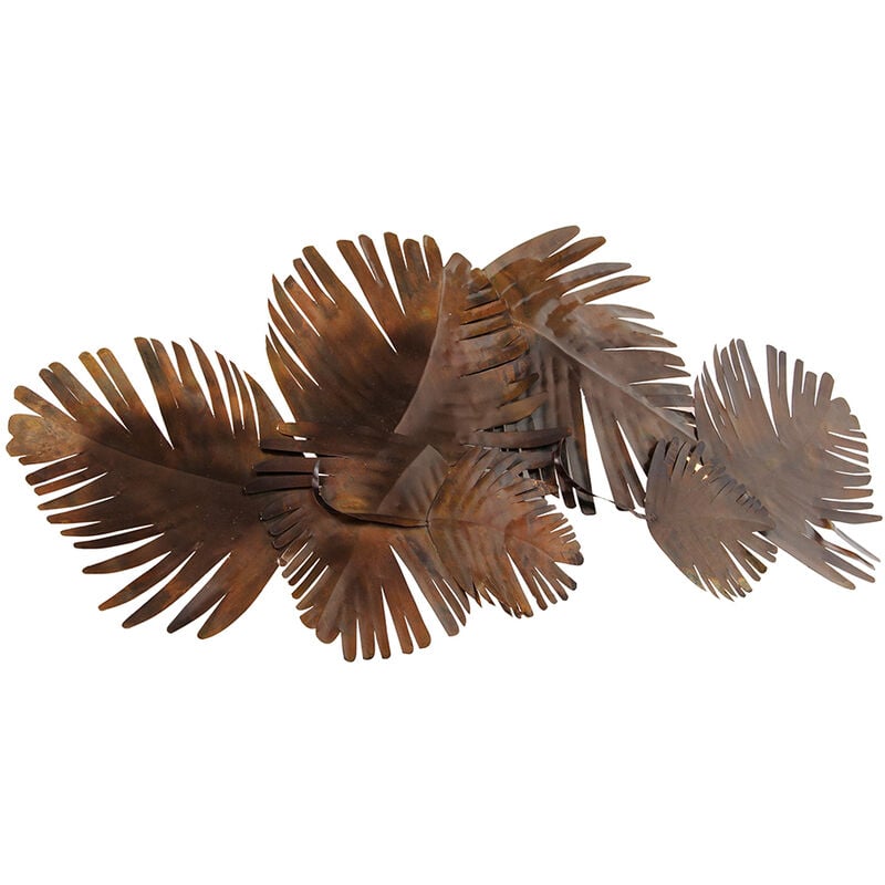 foto del prodotto appliques lauf art d co acciaio rame organico max. 2 x watt qazqa