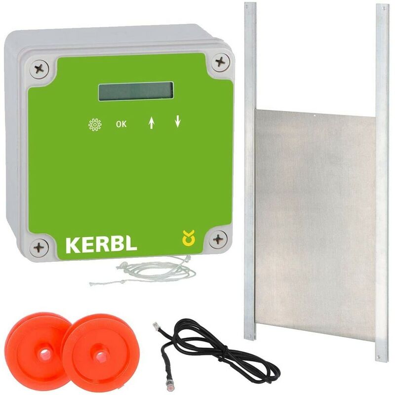 foto del prodotto apriporta automatica per pollame 300x400mm kerbl