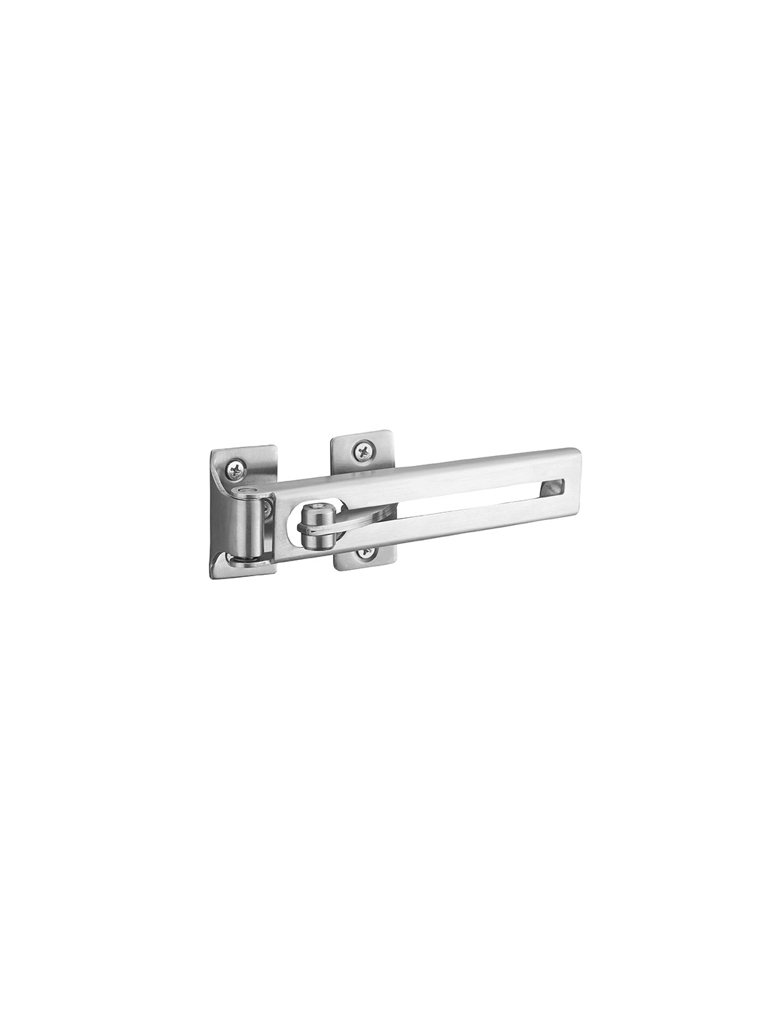 foto del prodotto apriporta di sicurezza per porta d 39 ingresso, acciaio inox satinato, limitatore apertura thirard