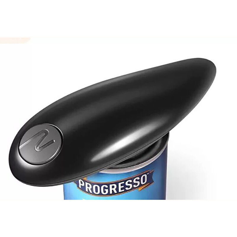 foto del prodotto apriscatole, apriscatole elettrico da cucina, apriscatole a batteria one touch, vincitore del test, miglior gadget da cucina, adatto a chi soffre di