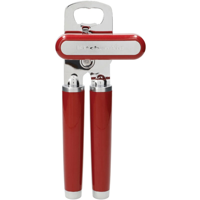 foto del prodotto apriscatole e apribottiglie di acciaio inox, crema scuro kitchenaid