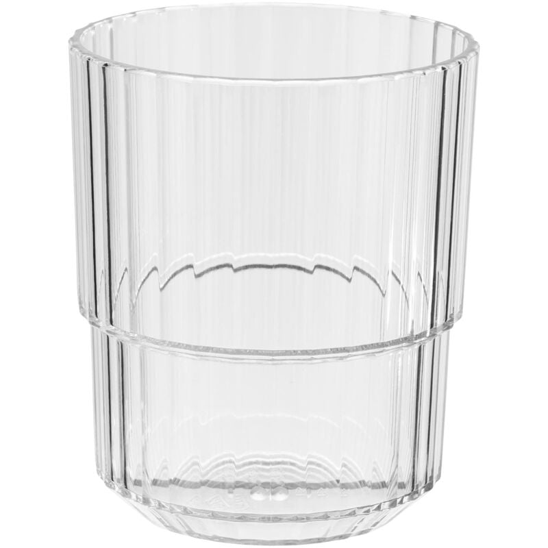 foto del prodotto aps bicchiere in plastica tritan di alta qualit con 0,3 litri, senza bpa, impilabile, infrangibile, riutilizzabile, lavabile in lavastoviglie, 300