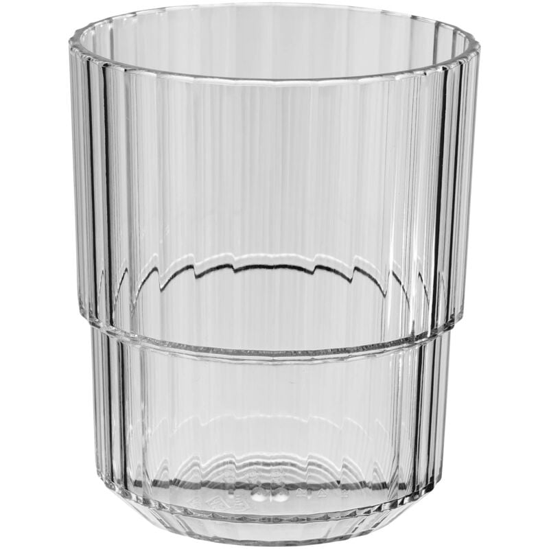 foto del prodotto aps bicchiere in plastica tritan di alta qualità con 0,3 litri, senza bpa, impilabile, infrangibile, riutilizzabile, lavabile in lavastoviglie, 300