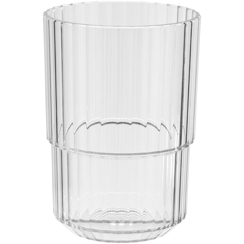 foto del prodotto aps bicchiere in plastica tritan di alta qualit con 0,4 litri, senza bpa, impilabile, infrangibile, riutilizzabile, lavabile in lavastoviglie, 400