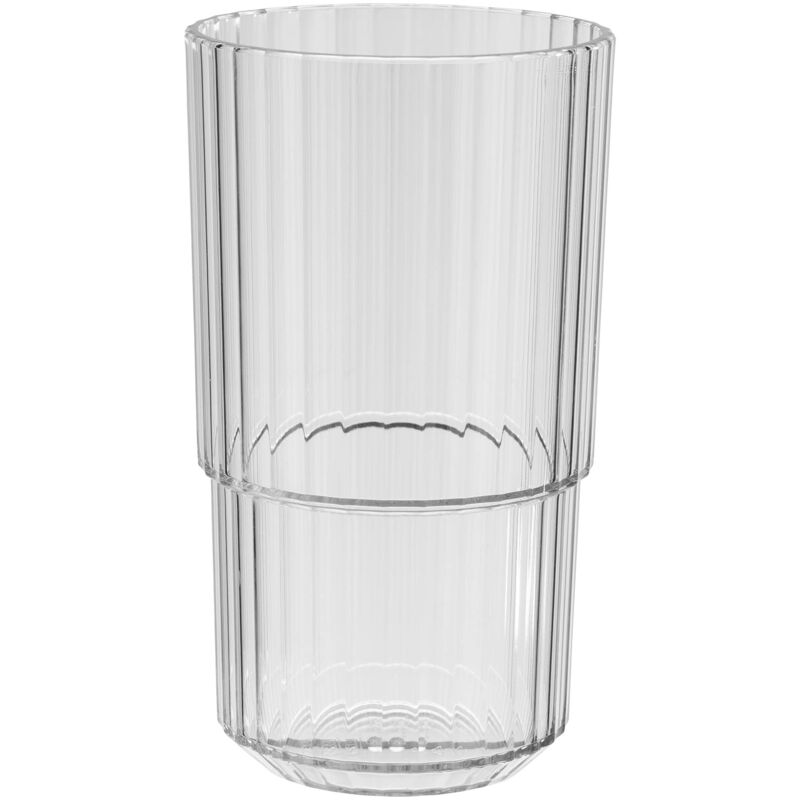 foto del prodotto aps bicchiere in plastica tritan di alta qualit con 0,5 litri, senza bpa, impilabile, infrangibile, riutilizzabile, lavabile in lavastoviglie, 500