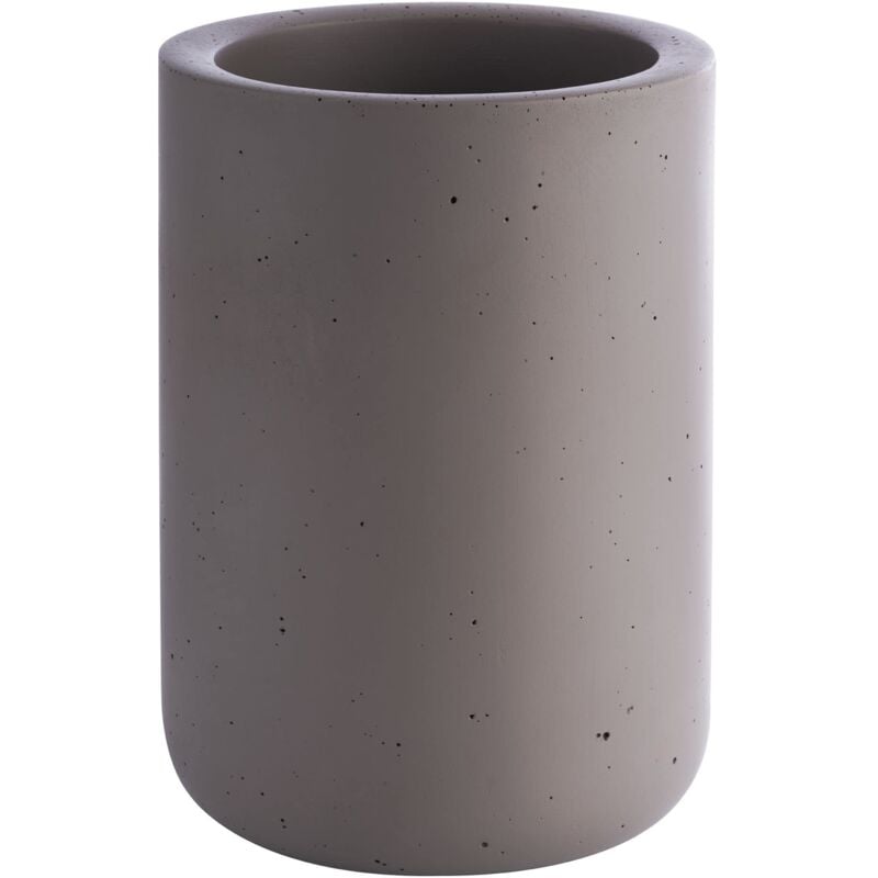 foto del prodotto aps element portabottiglie in cemento con parte inferiore che protegge i mobili per bottiglie da 0,7 1,5 litri 12 10 cm, altezza 19 cm,