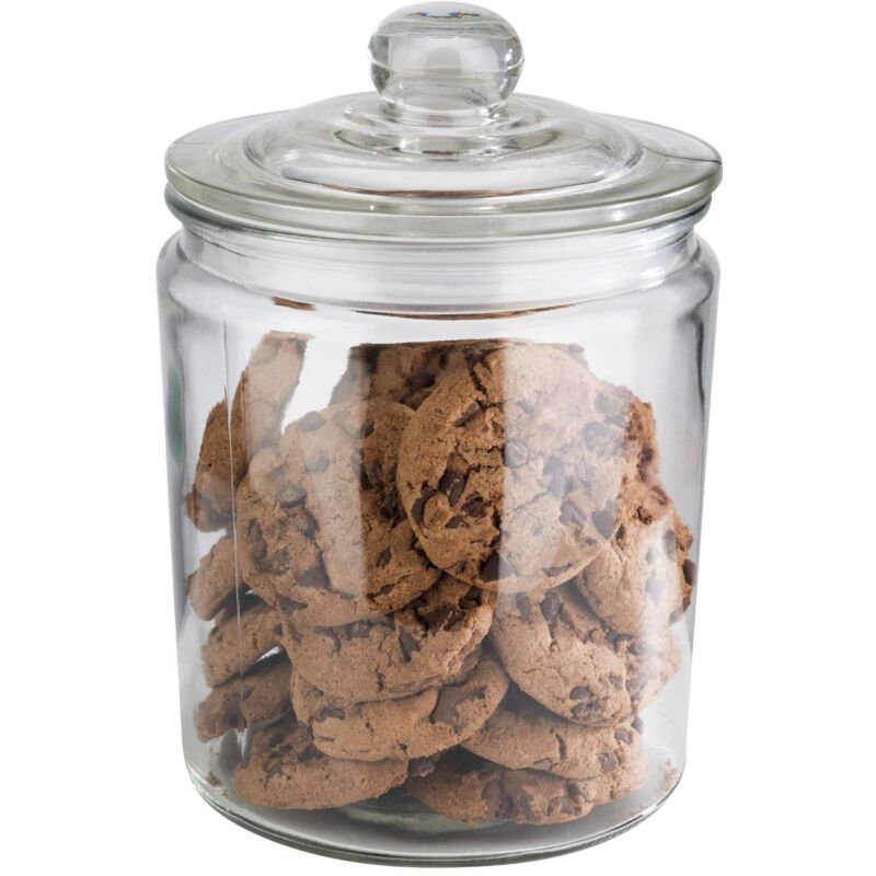 foto del prodotto aps vaso di conservazione classic in vetro di alta qualit con una capacit di 2,0 litri il coperchio con guarnizione mantiene i vostri