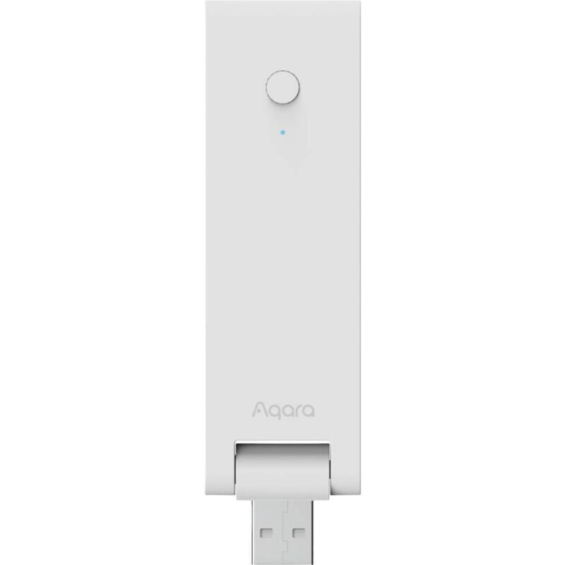 foto del prodotto aqara centrale senza fili he1 g01 bianco apple homekit, alexa, google home, ifttt