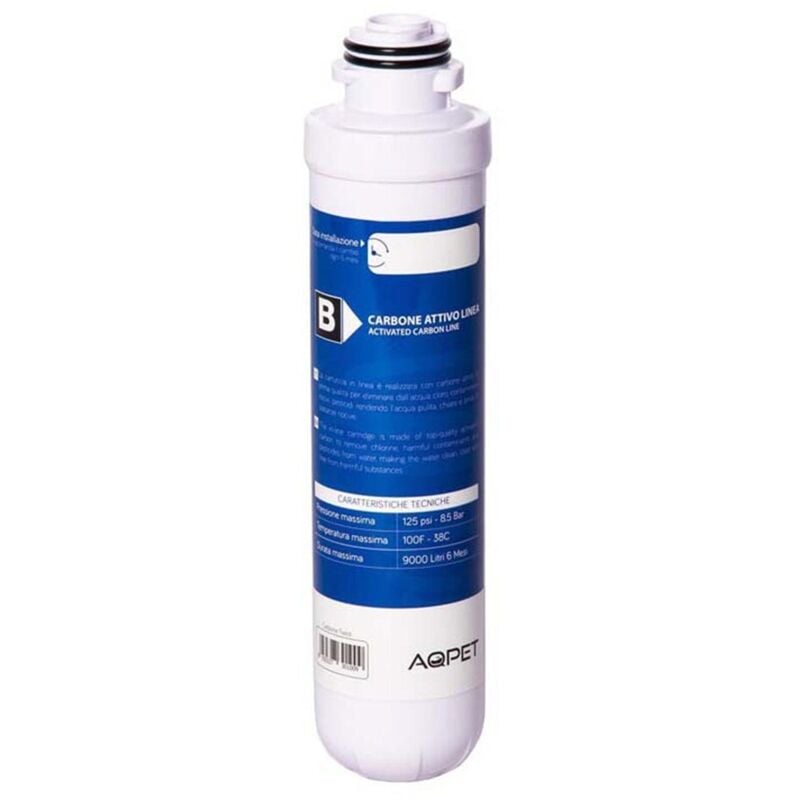 foto del prodotto aqpet ricambio cartuccia carbone per impianti twist