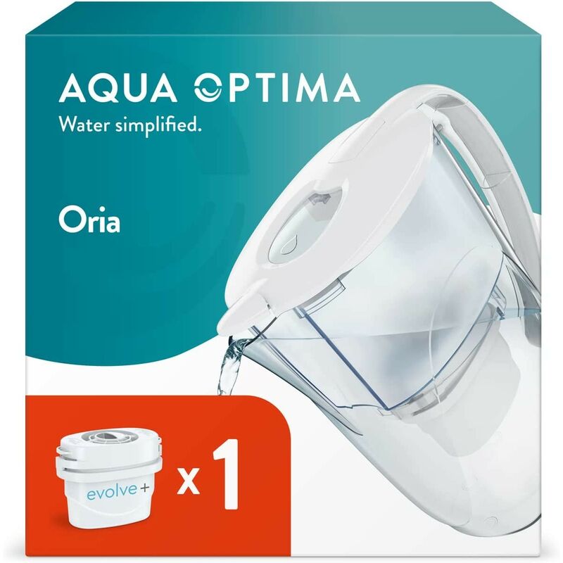 foto del prodotto aqua optima oria caraffa 2.8l acqua filtrata 1 filtro